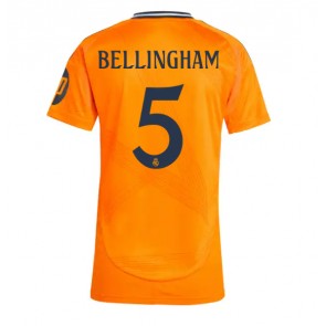 Real Madrid Jude Bellingham #5 Bortatröja Dam 2024-25 Kortärmad